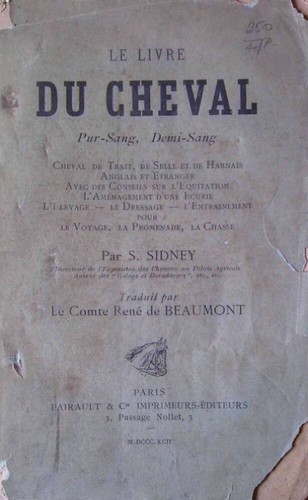 Livre cheval pur sang - du,