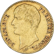 France, 40 Francs, Napoléon