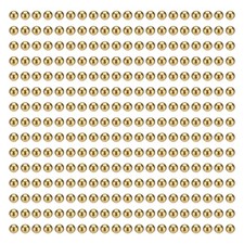 300 Pcs billes laiton H62 2.5mm dia