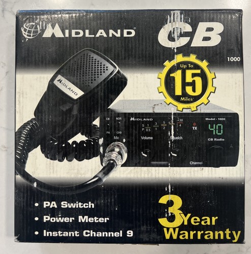 Midland 1001z channel cb - midland, 40-channel