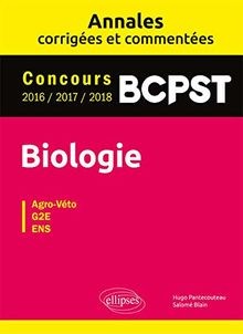 Biologie bcpst annales - biologie,