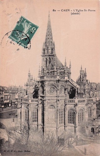 Caen eglise saint pierre - eglise,