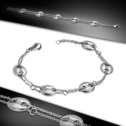 Bracelet grain café - bracelet, acier