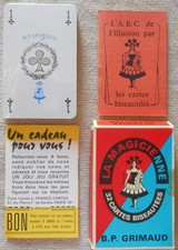 JEU CARTES BISEAUTEES, ETUI J. HODGES