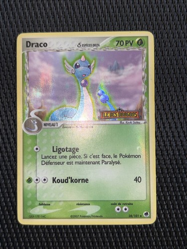 Carte pokémon draco - carte,