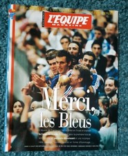 L'équipe Magazine Hors Série " Merci Les Bleus " Football Champion Du Monde 1998