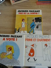 LOT x 3 livres JACQUES FAIZANT