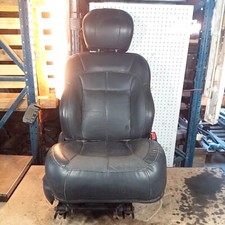 Occasion : Siège passager gris/noir en cuir (sans son socle)  pour Jeep Grand Ch