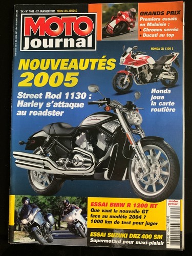 Moto journal 2005 essai - 27/01/2005;,