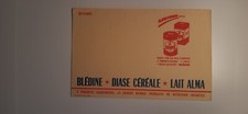 Buvard Pharmacie BLÉDINE  DIASE CÉRÉALE  LAIT ALMA 3 PRODUITS JACQUEMAIRE