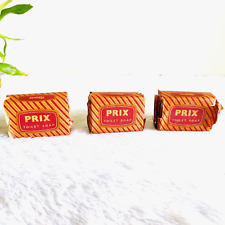1940s Vintage Prix Marque Toilette Savon Set 3 Rare Décorative Collection CB21