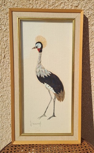 Tableau encadré sous verre - tableau,
