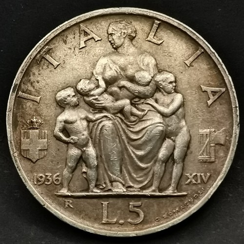 Lires 1936 rome argent - r,