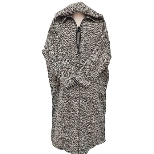 Djellaba capuche laine - capuche, en