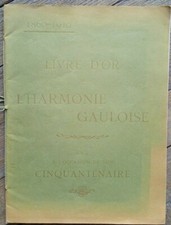 LIVRE D'OR DE L'HARMONIE