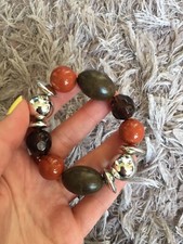 Bracelet en perles rouge