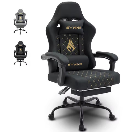 Fauteuil gamer symino noir - gamer,