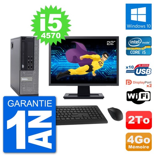 Dell 9020 sff ecran - pc,