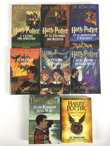 Harry potter lot livres - harry, 8