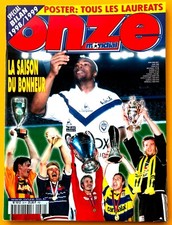 ONZE MONDIAL HS n°30 BILAN 1998-99 AVEC POSTER DE BORDEAUX CHAMPION DE FRANCE