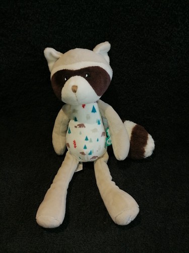 Doudou peluche raton laveur - doudou,