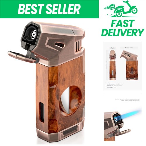 Briquet chalumeau cigare vvay - chalumeau,