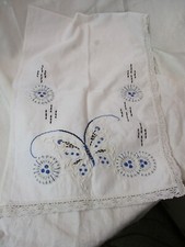 Vintage cotton Valance Shelf