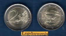 2 euro Commémo Italie 2016 Donatello Provenant de Rouleau - Italia