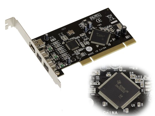 Carte pci firewire 800 - carte, et