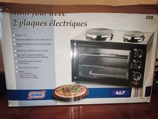 Mini four avec 2 plaques