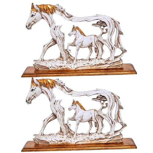 Statue cheval artistique - de,