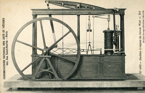 Paris machine vapeur de - à,