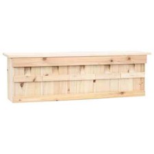 Bois de Sapin Maison pour Moineau avec 5 Chambres Nichoir Cage Jardin vidaXL