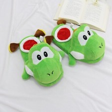Super Mario Bros Chausson yoshi enfant ou adulte taille unique 27cm pantoufle 