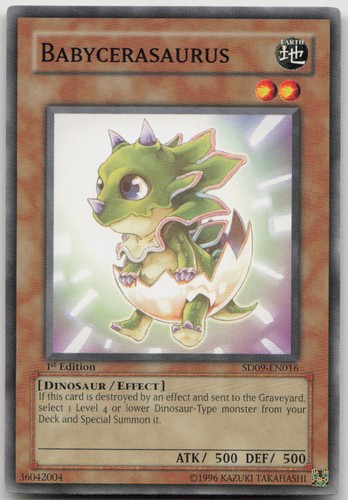 Babycerasaurus 1st edition - babycerasaurus,