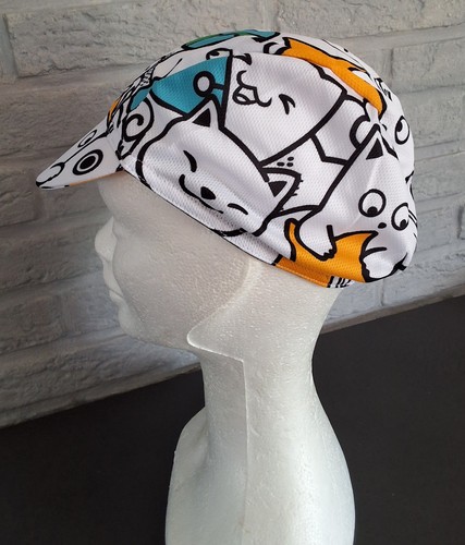 Casquette cycliste chat - casquette,