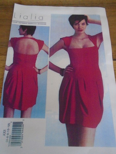 1304 patron vogue robe - patron"vogue, boule