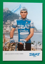 CYCLISME carte JOSE SALVADOR