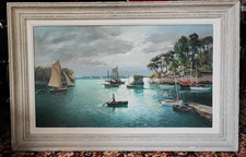 Tableau ancien Yvon Dieulafé 