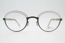 Lunettes BAJAZZO ARTbox Emma 2 Métallique Argent Bariolé Ovale Monture Neuf