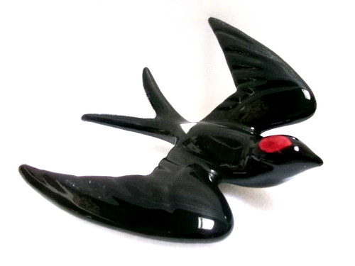 Hirondelle céramique noire - en,