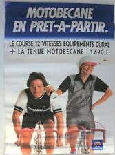  VELO COURSE DURAL + TENUE MOTOBECANE CYCLES MOBYLETTE MOTOCONFORT MBK 