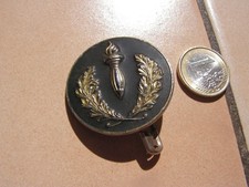 insigne  de beret ou casquette  police CRS mourgeon attache cassée  ( ref 300  )