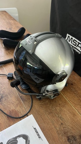 Casque pilote hélicoptère