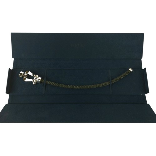 Fred white gold bracelet - white, xl