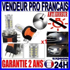 Ampoule H15 LED 80W Feu de jour plein phare Blanc Xénon 6500K Ford golf Audi