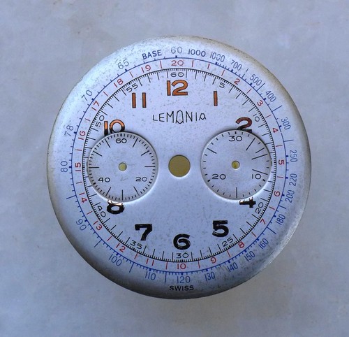 Original chronograph dial - chronograph,