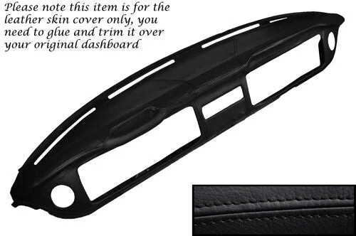 Couverture cuir noir pour - cuir,