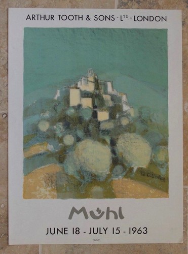 Affiche originale roger muhl - originale,