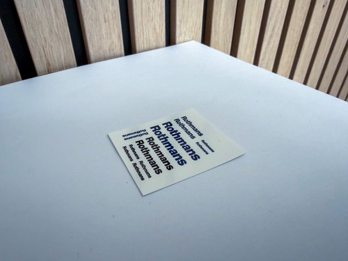 Planche logos rothmans - planche, de